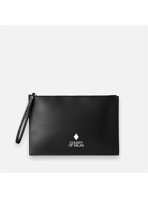 POCHETTE E.L. MARCELO BURLON COUNTY OF MILAN | COMAF250132/NERO BIANCO